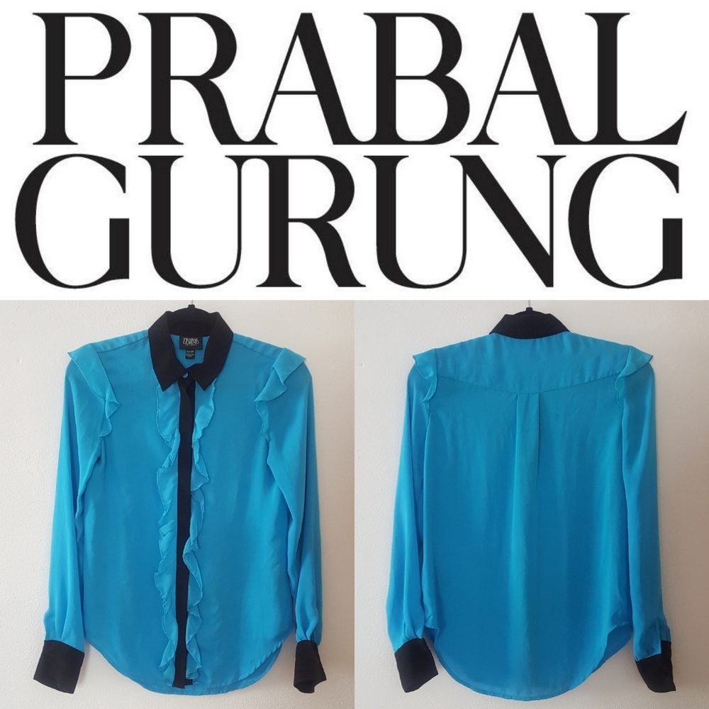 Prabal Gurung for Target Ruffle Front Blouse